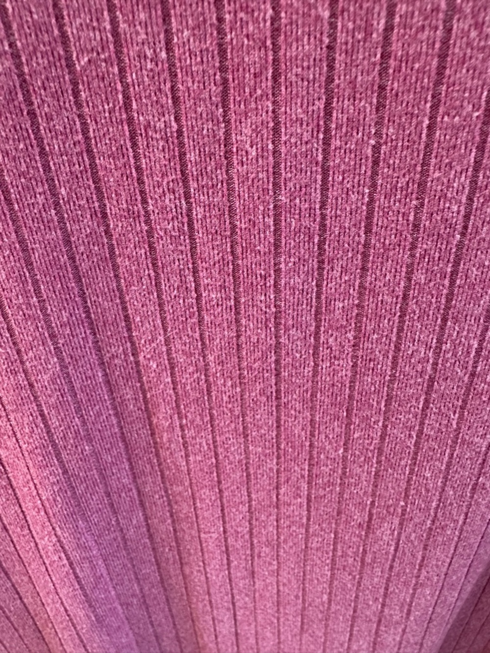 Daily Ritual Women's Pink Ribbed Top - Picture 6 of 7